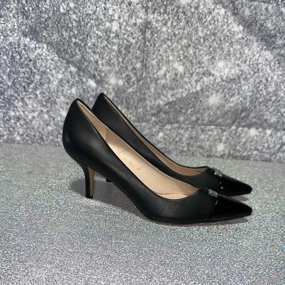 Coach Black Patent Leather Pumps - Picture 3 of 5